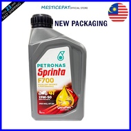 Petronas Sprinta 4T F700 15W50 Semi Synthetic Engine Oil MINYAK HITAM 4T OIL ORIGINAL100%