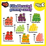 4D Gummy Experience The Brust Gummy! Quality Oily Jelly Gummy Candy Sedap Delicious hwc snack store