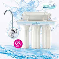 AquaTech เครื่องกรองน้ำ ระบบ UV 6 ขั้นตอน ตู้กรองน้ำ รุ่น A_T 368 UV