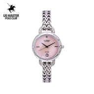 USM-DH07 นาฬิกาข้อมือนาฬิกาผู้หญิงกันน้ำสายสแตนเลสมีประกัน 1 ปี แบรนด์ US MASTERS POLO CLUB