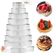 EWEA Cake Mold DIY Perforated Stainless Steel Circle Mould
