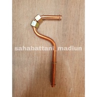 Compressor Pipe 1/4HP Question Mark Pipe Inlet Pipe Compressor Pipe 3/8 inch Compressor Hose 1/4 PK