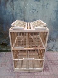 Sangkar Jebakan Burung Otomatis Pakai Per | Sangkar Pikat Burung Model 2 Pintu Atas