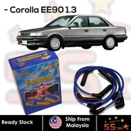 JEC PLUG CABLE TOYOTA COROLLA 1.3 EE90 7MM SILICONE 1SET