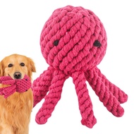 Octopus Dog Chew Toys Pull Octopus Bite Toys Tug of War Training Chewing Toy Interactive Dog Cotton Rope Bite Toy for Puppy Small to Large Dog dependable