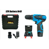 SG-Bell 12V Electric Drill Cordless Screwdriver Lithium Battery Drill Cordless Screwdriver Power Tools Cordless Drill