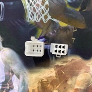 6 pin male➕ female socket connector