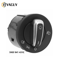5ND941431A New Headlight Switch Light Switch For VW Golf 5 6 Passat Jetta EOS Caddy OE 3C8941431C 3C