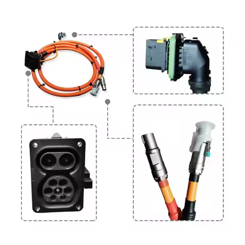 Zencar 150A CCS combo 2 socket with 0.5m cable car socket DUOSIDA DC fast ev charger ccs2 car charge