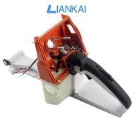 ที่จับด้านหลังถังน้ำมัน LIANKAI เข้ากันได้กับ MS650 MS660 066 065ชิ้นส่วนโซ่เลื่อย