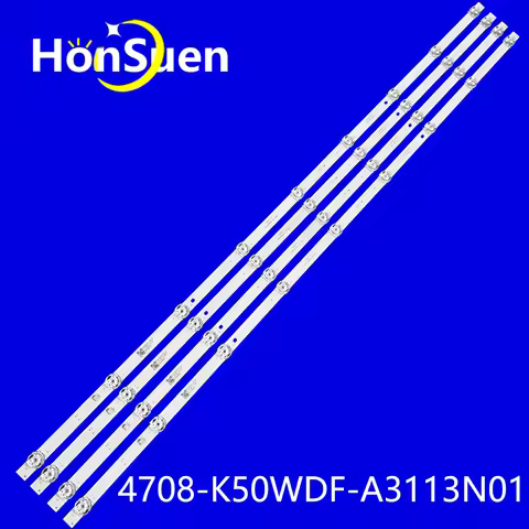 4PCS LED Backlight Strip For Sharp 50"TV K50WDF A3 4T-C50CEXA 4t-c50dl7ur 4708-K50WDF-A4113N21 4708-