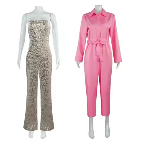 CyHOT Movie Ken Ryan Gosling Barbie Cosplay 00DBK38T Costume Stripe Pink Shirt and Shorts Set for Me