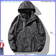 elgini windbreaker windbreaker jacket windbreaker Spring Autumn Outdoor Casual Camouflage Thin Soft 