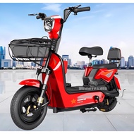 【Free shipping】Ebike Skuter Elektrik Basikal Dewasa escooter electric bicycle motor skuter basikal electric bicycle Rechargeable