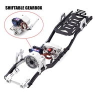 313mm Wheelbase Chassis Frame Prefixal Gearbox For AXIAL SCX10 RC Car Accessory