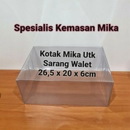 Kotak Mika Utk Sarang Walet Ukuran 1/2 Kg.
