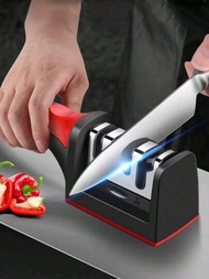 1入組鑽石刀磨器,現代多功能廚房刀具與剪刀磨刀工具