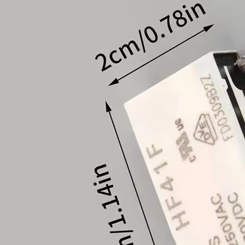 HF41F-24-ZS HF41F-12-ZS HF41F-5-ZS HF41F-5-HS HF41F-12-HS HF41F-24-HS Industrial Relay Subminiature 