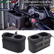 [SALE]Suitable for XMAX Front Storage Box NMAX155 Modified Accessories Crossbar Front Bag Storage Cup Holder