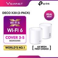 TP-Link Deco X20 (1/2/3 Pack) AX1800 WiFi 6 Mesh Router Whole Home Mesh System Deco X20