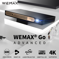 WEMAX Go Advanced Smart ALPD®Laser Projector 1080P Ultra Portable 600 ANSI Smart OS WiFi เลเซอร์โปรเ