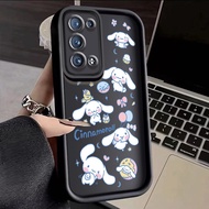 For OPPO Reno 6 4g Reno 6 5G Reno 6z 5G Reno 6 Pro 5G Reno 6 Pro Plus Case Pochacco Angel Eyes Stepped Cover Shockproof Thicken All Inclusive Protection Cases