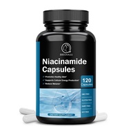 BEAU Niacinamide Capsule 500 mg with Vitamin B3 Support Immune Health Reduce melanin Supplement