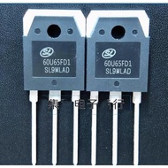 2Pcs 60U65FD1 Original 60A/650V TO-3P welding machine transistor IGBT