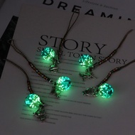 Glow-in-the-dark zodiac sign pendant luminous glas luminous zodiac pendant luminous Glass Beads Mobi