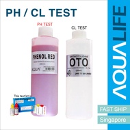 PHENOL RED pH & OTO Orthotolidine CL Refill Solution for Test Kit 250ml
