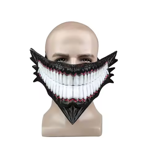 Cosplay DAN DA DAN Okarun Ken Takakura Face Mask for Adult Halloween Scary Masquerade Masks