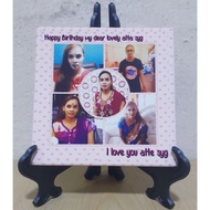 CERAMIC PHOTO TILES WITH STAND