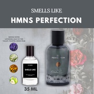 HMNS Perfection Inspired Parfum Wangian Maskulin & Elegan Musky, Powdery Tahan 4–8 Jam