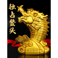 Brass Arowana Ornaments Arowana Five-spine Six-Beast Arowana Arowana Kiss Accumulate Arowana Home Of