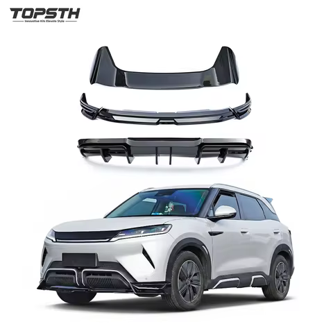 For BYD Atto 2, Yuan Pro, S1 Pro, Yuan UP 2024-2025 Body Kit Rear Bumper Diffuser Splitter Front Lip