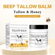 Whipped Tallow Honey Balm Tallow Balm Beef Tallow Face Cream Grass Fed Beef T