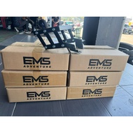 EMS ADVENTURE Top Rack Adjustable Y16 / LC V2-V7 / Y15 / LC V8 / RSX / RS150R Black HEAVY DUTY  Rack