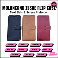 VIVO V40 V40LITE V30E V30 MOLANCANO DIARY ISSUE FLIP CASING