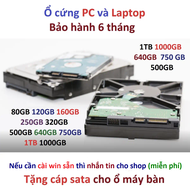 Ổ cứng 500GB 1TB PC máy bàn và laptop HDD 500gb 320gb 250gb 160gb 1000GB 500G 1T