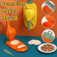 【Local Seller】2 in1 Dumpling Maker Mould Dough Pressing Tool Set Dumpling Skin Mould Dumpling Mould Acuan Karipap