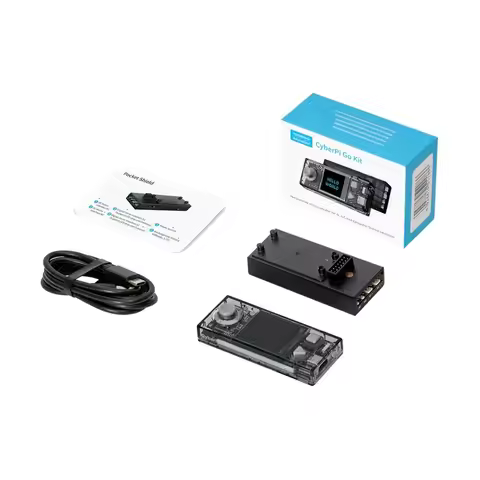 Makeblock CyberPi Go Kit Educational Electronics Kits for Beginners, CyberPi Mainboard, Pockect Shie