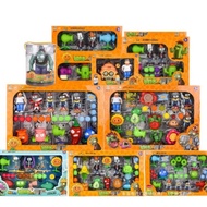 Affordable Shipment~Plants Vs. Zombies Toys 2 Full Set Boys Soft Rubber Pea Shooter 3 Children's Gia