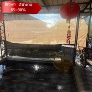 Brown Fence Cover - Shade Cloth Privacy Net UV Protection Outdoor