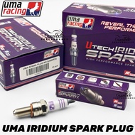 UMA RACING IRIDIUM SPARK PLUG AB8R31/AB9R31/AC7R31 Y15ZR LC135 RS150 EX5 LAGENDA 115 KRISS EGO SOLAR