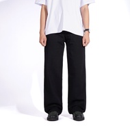 KEEPFS | Regular Fit Jeans | Swart