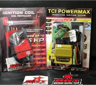 ( 2 IN 1 ) SET LC135 V1-V7 BRT RACING TCI DUAL BAND POWER MAX TRANSISTOR IGNITION SYSTEM WITH PLUG C