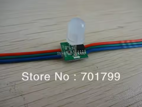DC5V WS2811 pixel node,50node a string, non-waterproof,SIZE:13mm*13mm