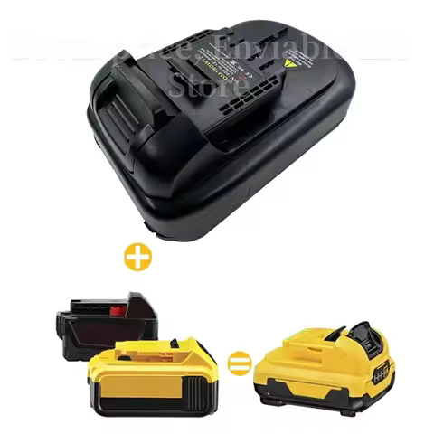 Battery Adapter for Dewalt 20V to 12V Power Tools DM18DW12 Adapter Converter for Dewalt Milwaukee 18