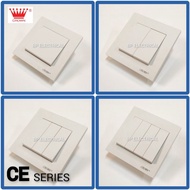 CROWN CE Series 1Gang / 2Gang / 3Gang / 4Gang Switch