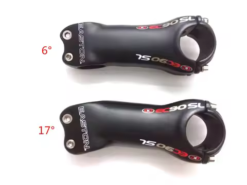 Full Carbon Fiber Stem, EC90 Bike Parts, 6 Degrees or 17 Degrees